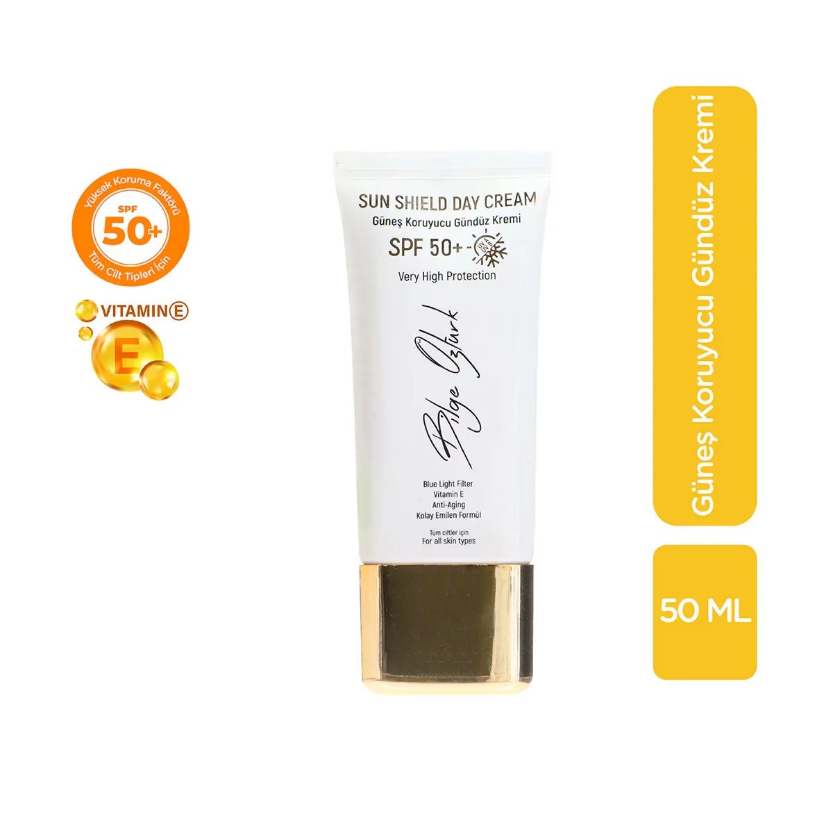 Bilge Öztürk Sun Shield Day Cream Spf50 50 ml