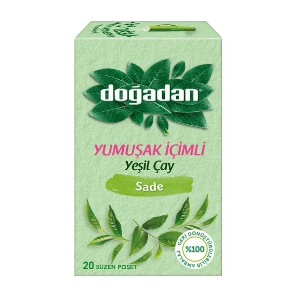 Doğadan Green Tea Soft Drink 20 s