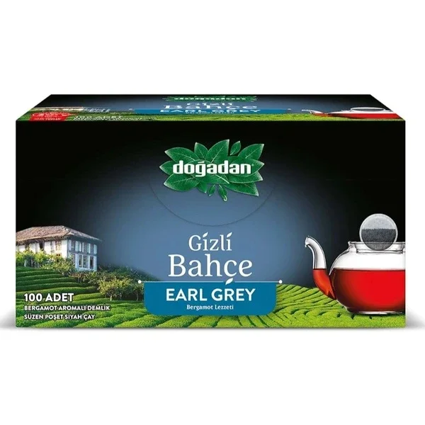 Doğadan Earl Grey Teapot Tea Bags 100 pcs