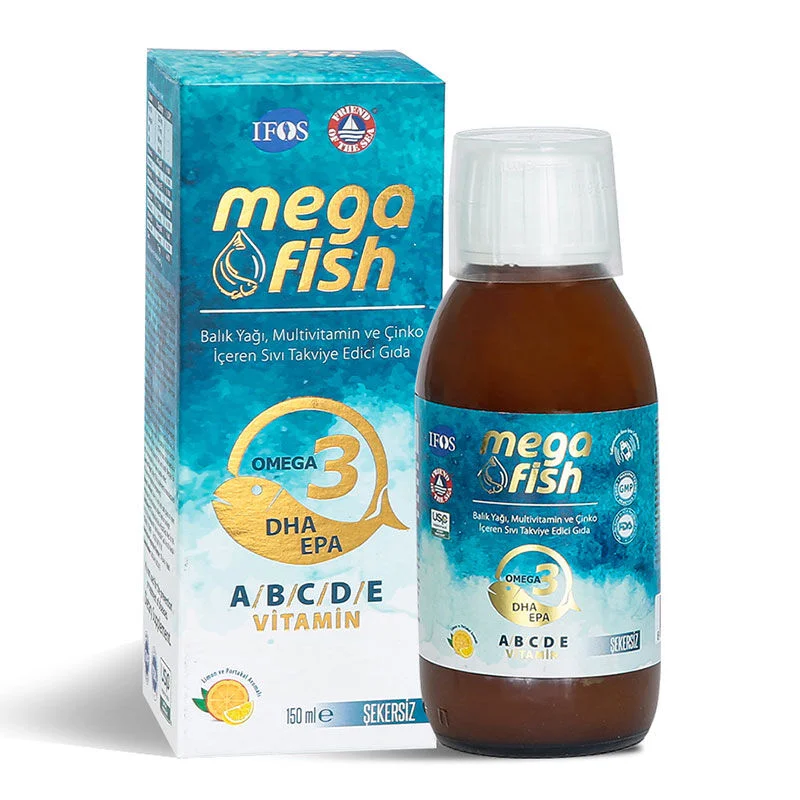 OTC İstanbul İlaç Mega Fish Omega 3 fish Oil 150 ml