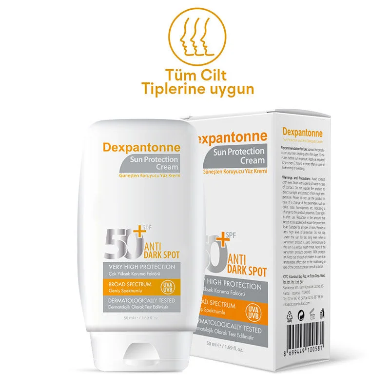 OTC İstanbul İlaç Dexpantonne Spf50+ Anti-spot Face Cream 50 ml