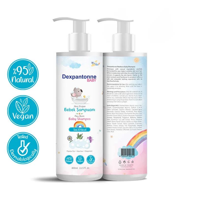 OTC İstanbul İlaç Dexpantonne Baby Newborn Baby Shampoo 400 ml