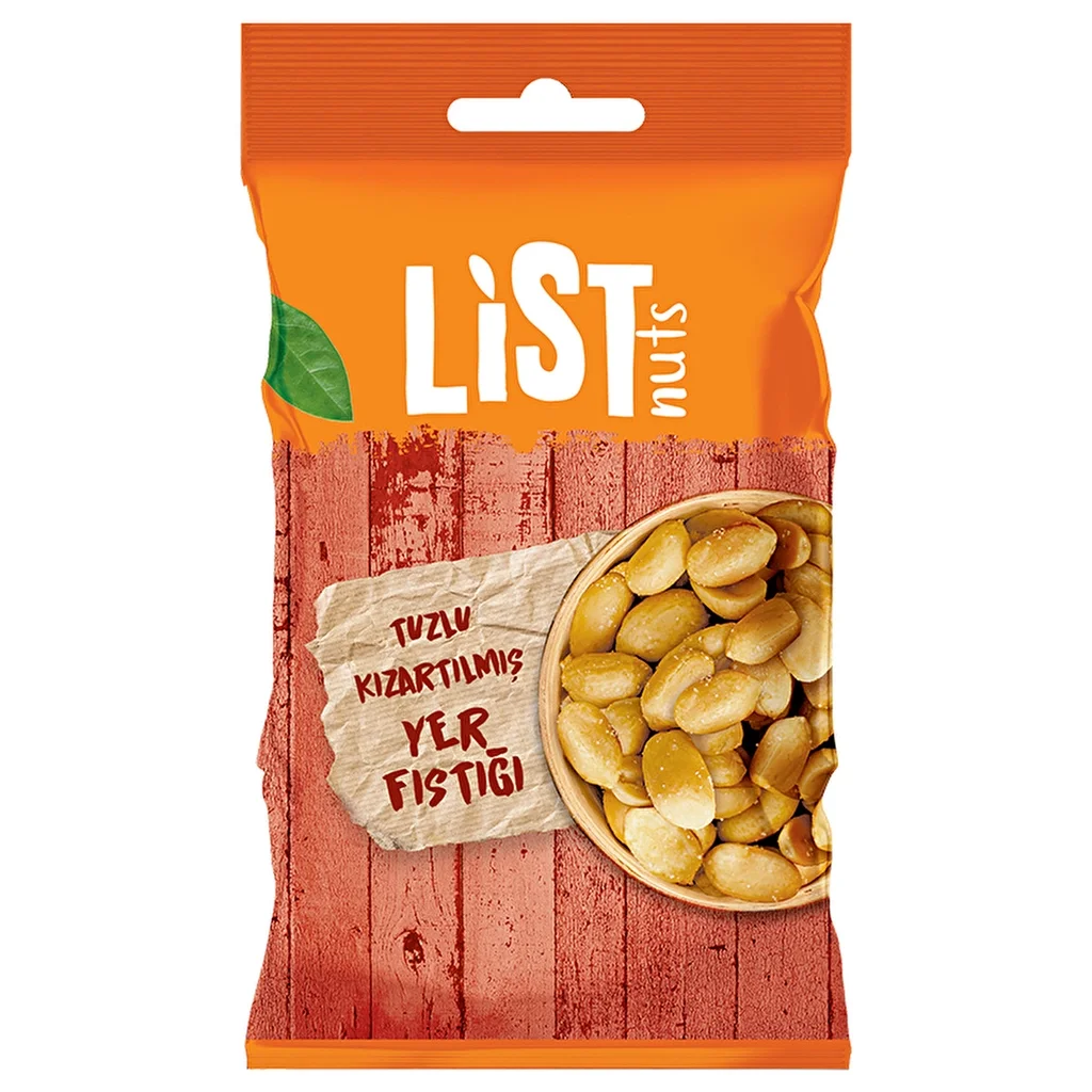 List Nuts Roasted Peanuts 40 gr