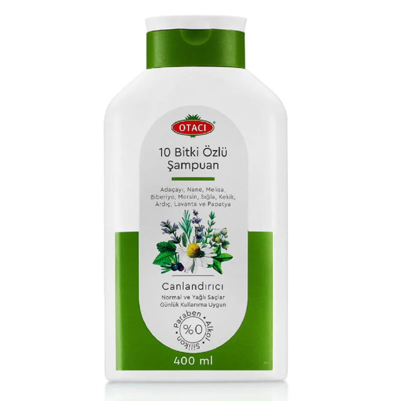 Otacı 10 herb Revitalizing Herbal Essence Shampoo 400 ml