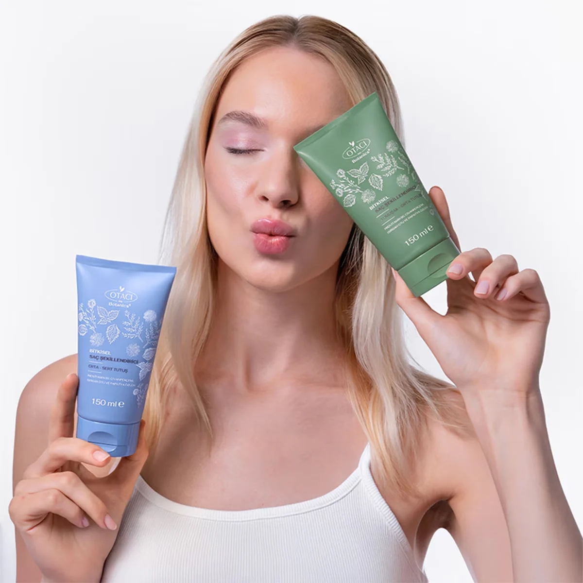 Otacı Kräuter-Haargel 150ml - Mittel-Starker Halt, Natürlich
