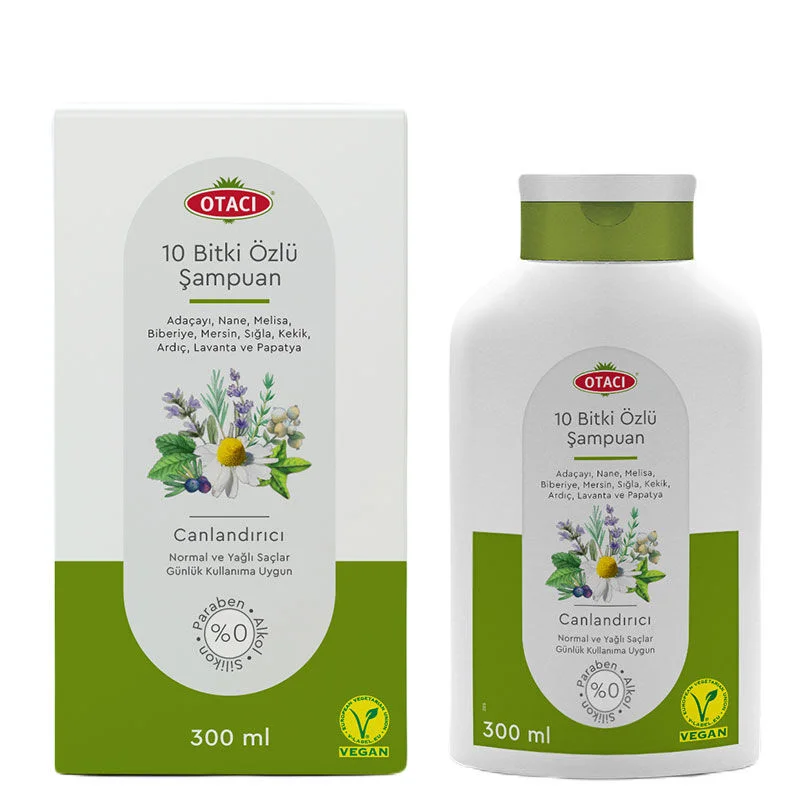 Otacı 10 herb Revitalizing Herbal Essence Shampoo 300 ml