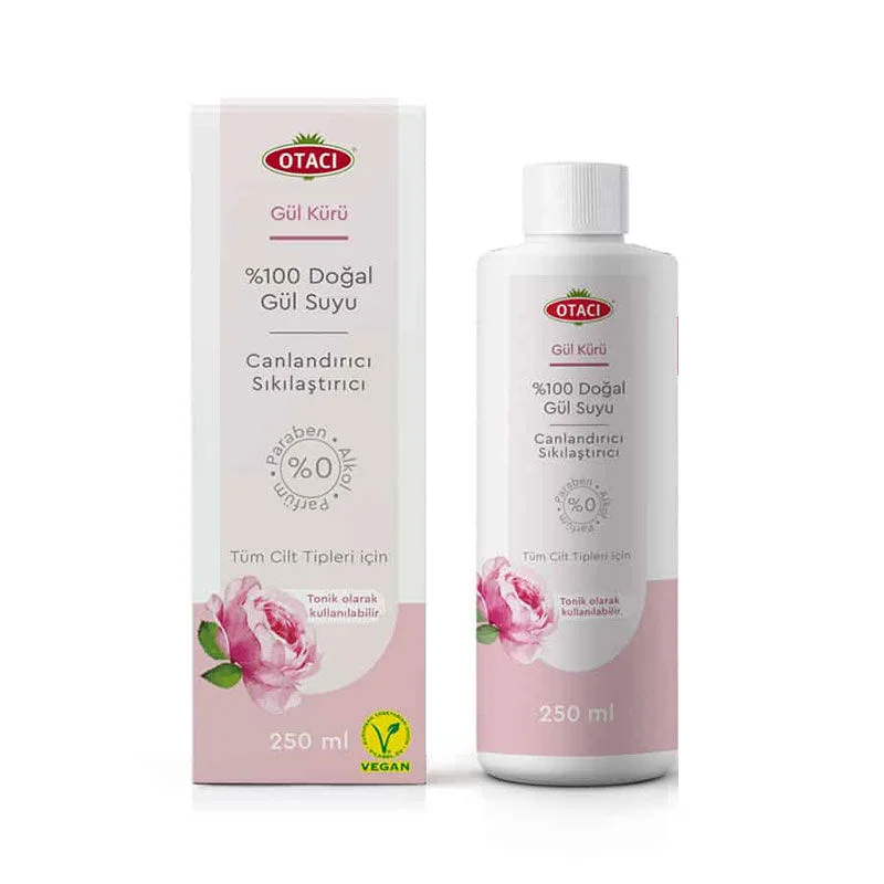 Otacı 100% Natural Rose Water - 250 ml Hydrating Toner