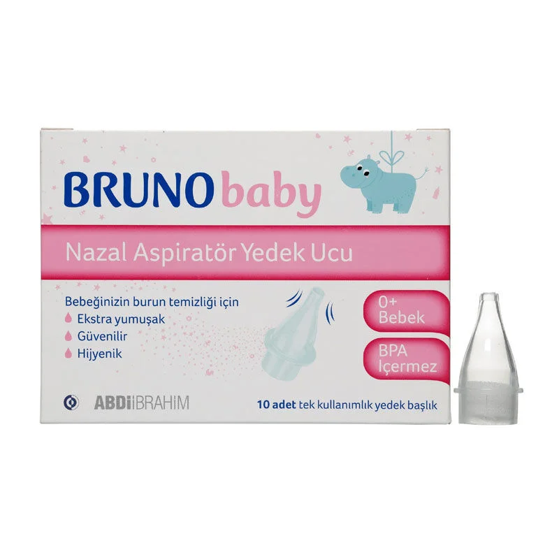 Bruno Baby Nasal Aspirator Spare Tips 10 pcs