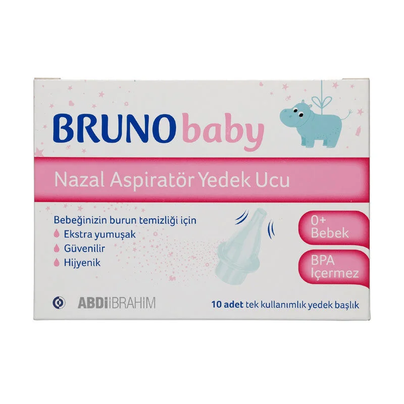 Bruno Baby Nasal Aspirator Spare Tips 10 pcs