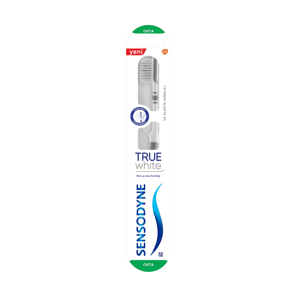 Sensodyne True White Anti Plaque Medium Toothbrush
