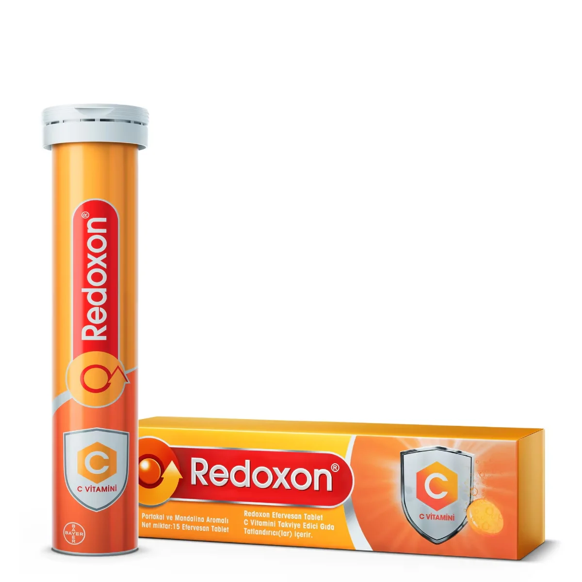 Redoxon Vitamin C Supplement Food 15 effervescent Tablets