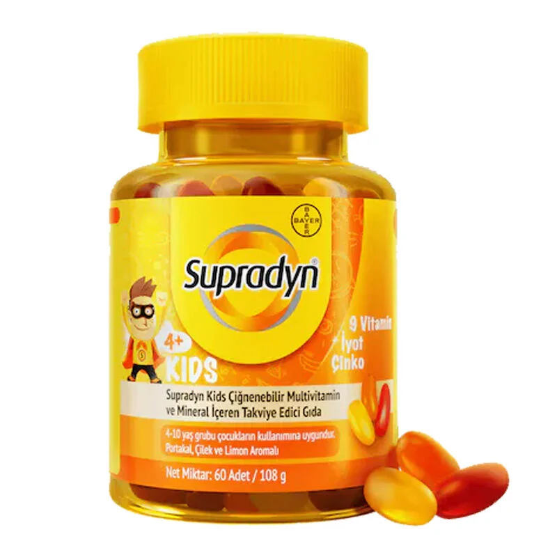 Supradyn Kids Chewable Supplements 60 pcs