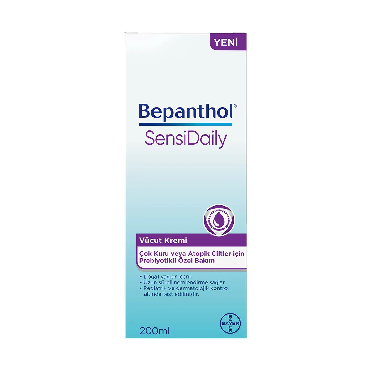 Bepanthol Sensidaily Body Cream 200 ml