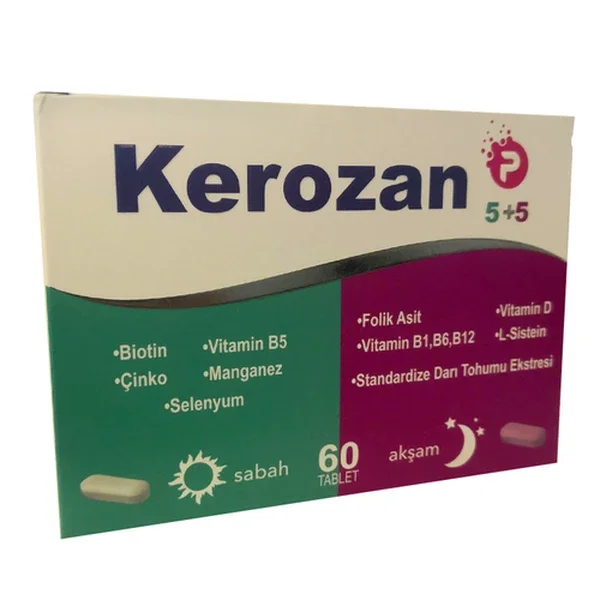 Kerozan P Food Supplement 5+5 - 60 capsules