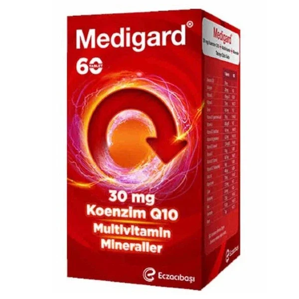 Medigard Vitamin Mineral Complex Coq10 60 tablets