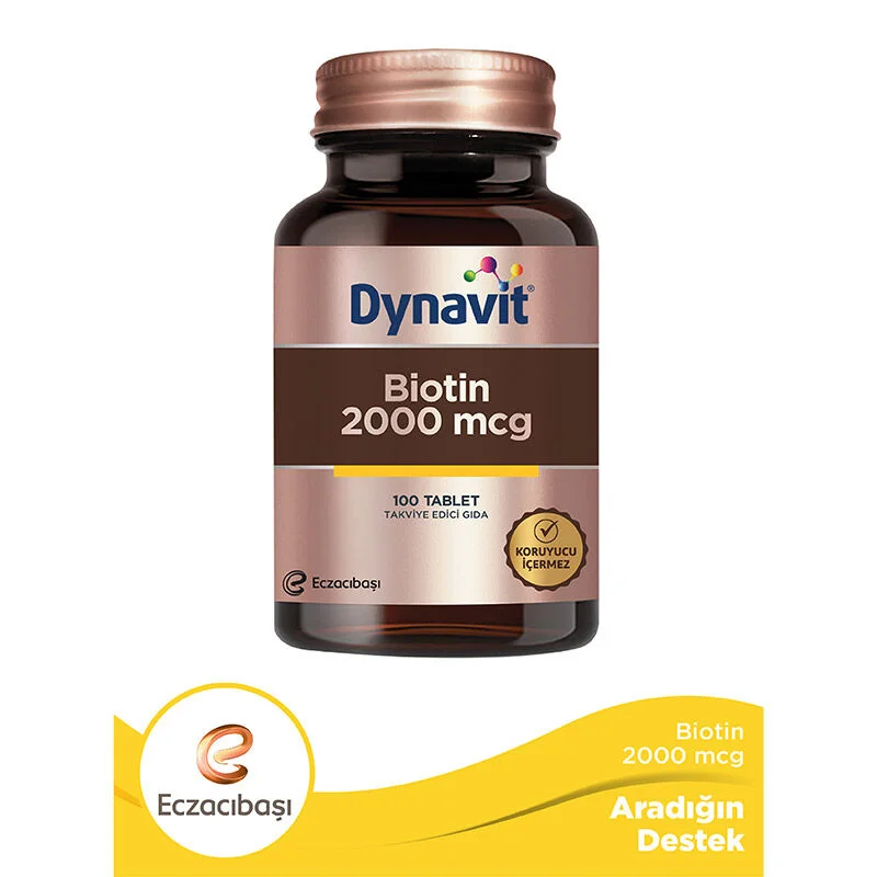 Dynavit Biotin 2000 mcg 100 tablets