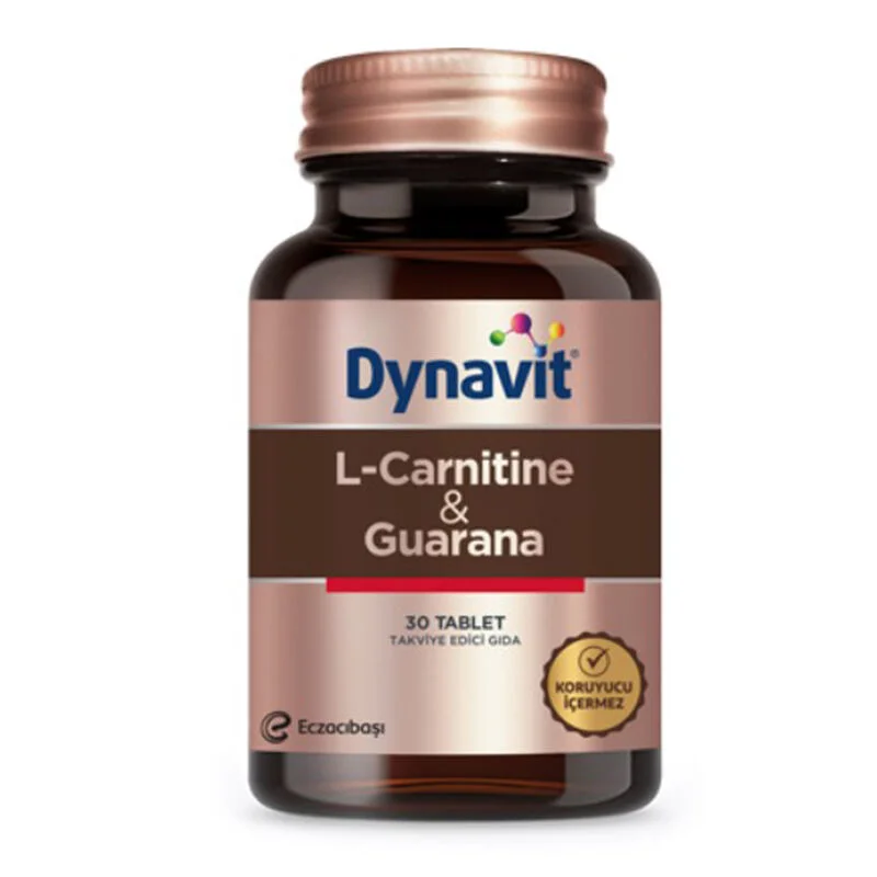 Dynavit l-carnitine & Guarana 30 tablets