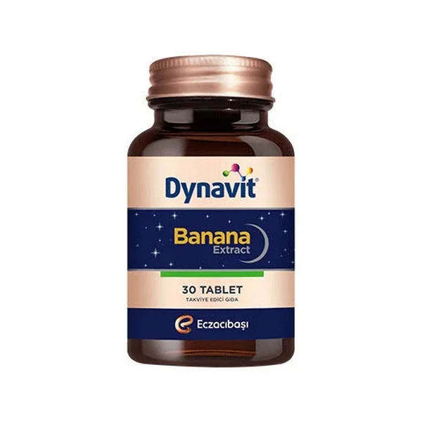Eczacıbaşı Dynavit Banana Extract Food Supplement 30 tablets