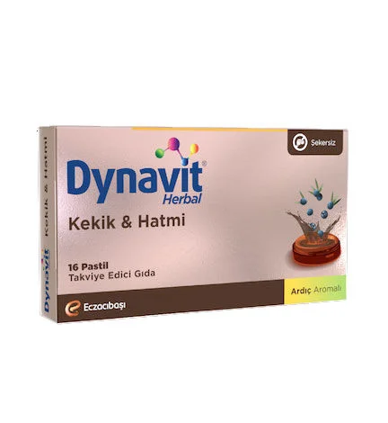 Dynavit Herbal 16 lozenges Containing Thyme And Marshmallow