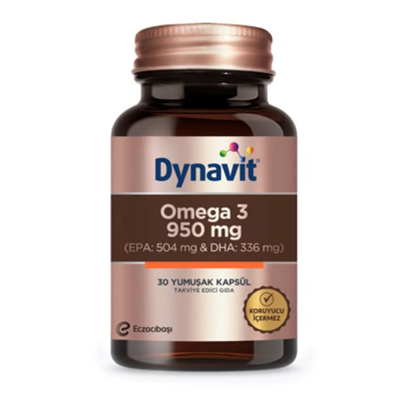 Dynavit Omega 3 950 mg 30 soft Capsules