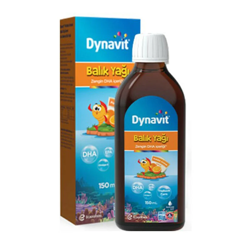 Dynavit Orange Flavored Fish Oil 150 ml