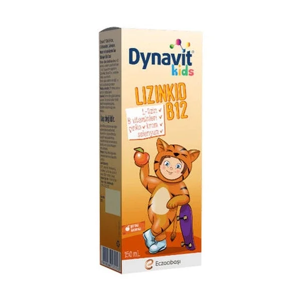 Dynavit Kids Lizinkid B12 food Supplement 150 ml