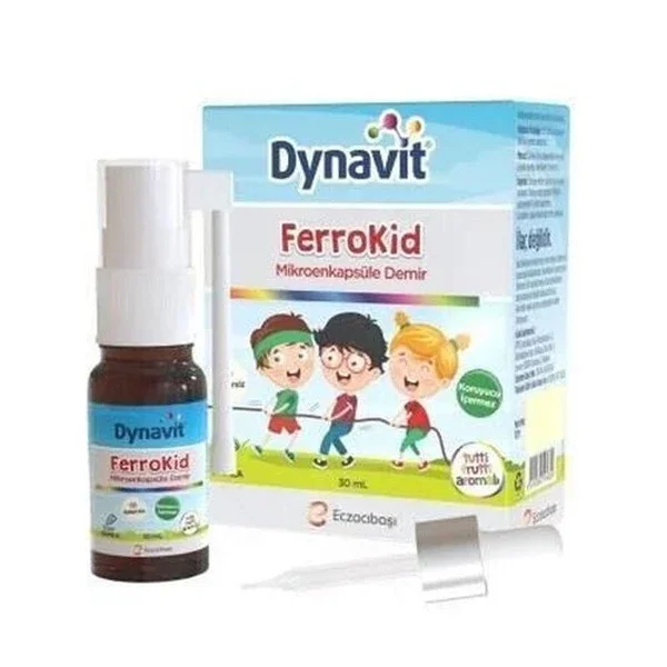Dynavit Ferrokid Drops Supplementary Food 30 ml