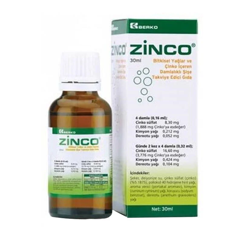 Zinco Gaz Giderici Damla 30 ml