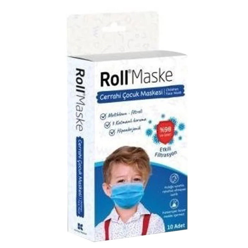Roll Mask Children's Mask 10 pcs - Male