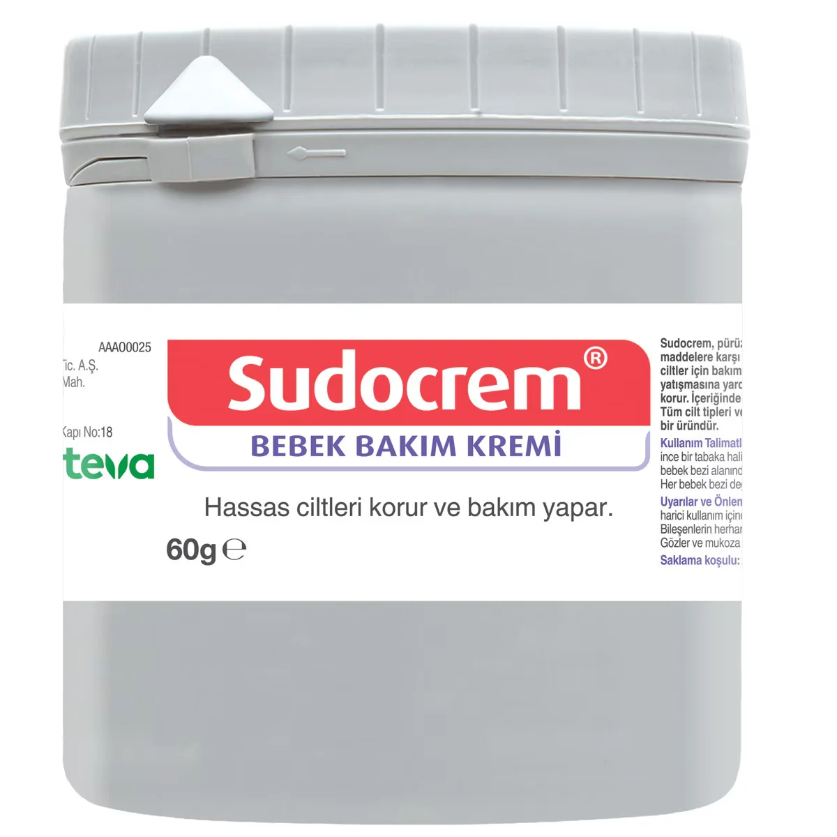 Sudocrem Baby Pflegecreme 60g - Lindert Windelausschlag &amp; Irritationen
