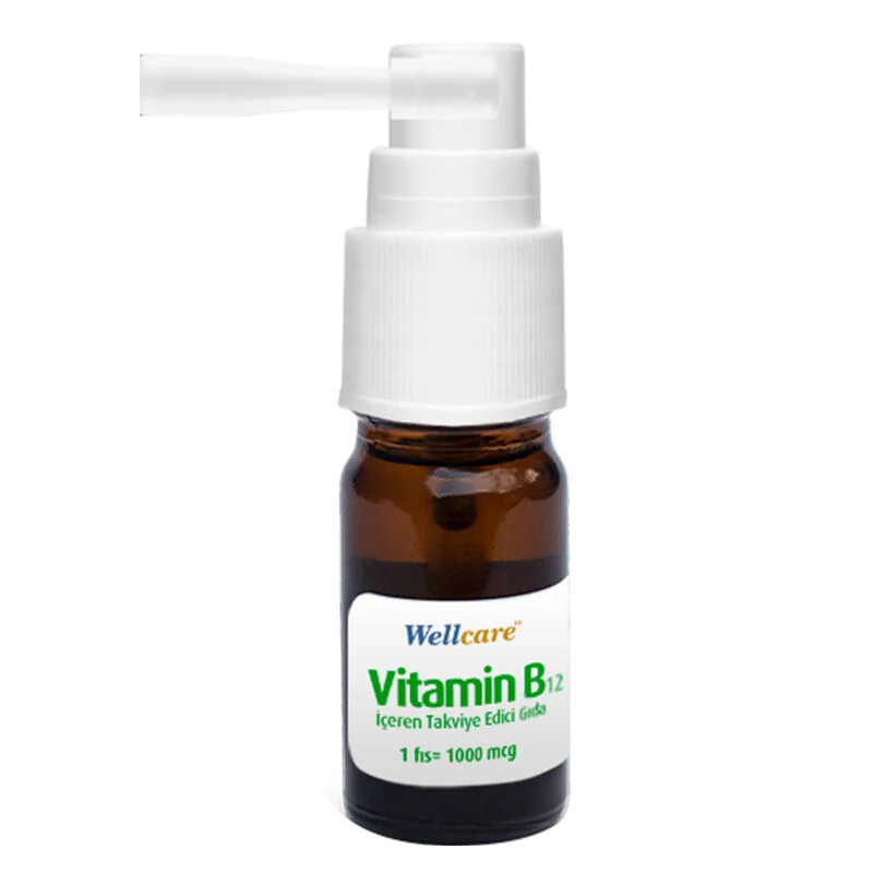 Wellcare Vitamin B12 500 mcg 5 ml - 62 puffs