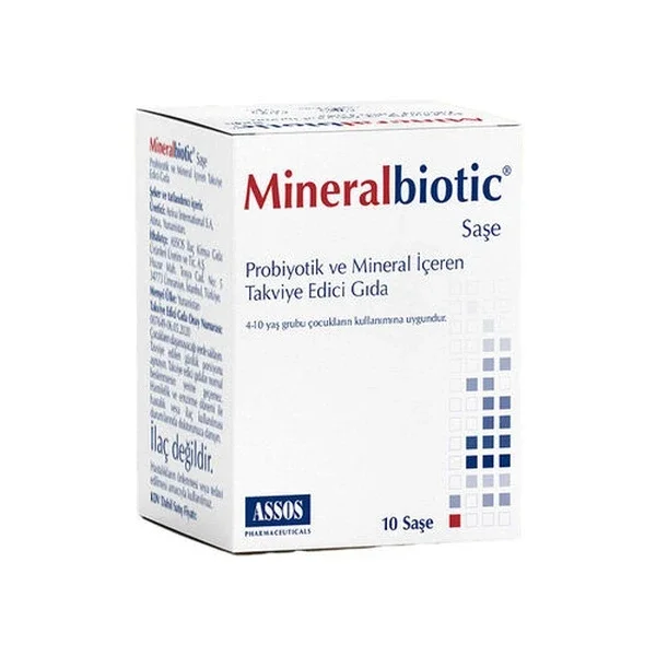 Assos İlaç Mineralbiotic 10 sachets