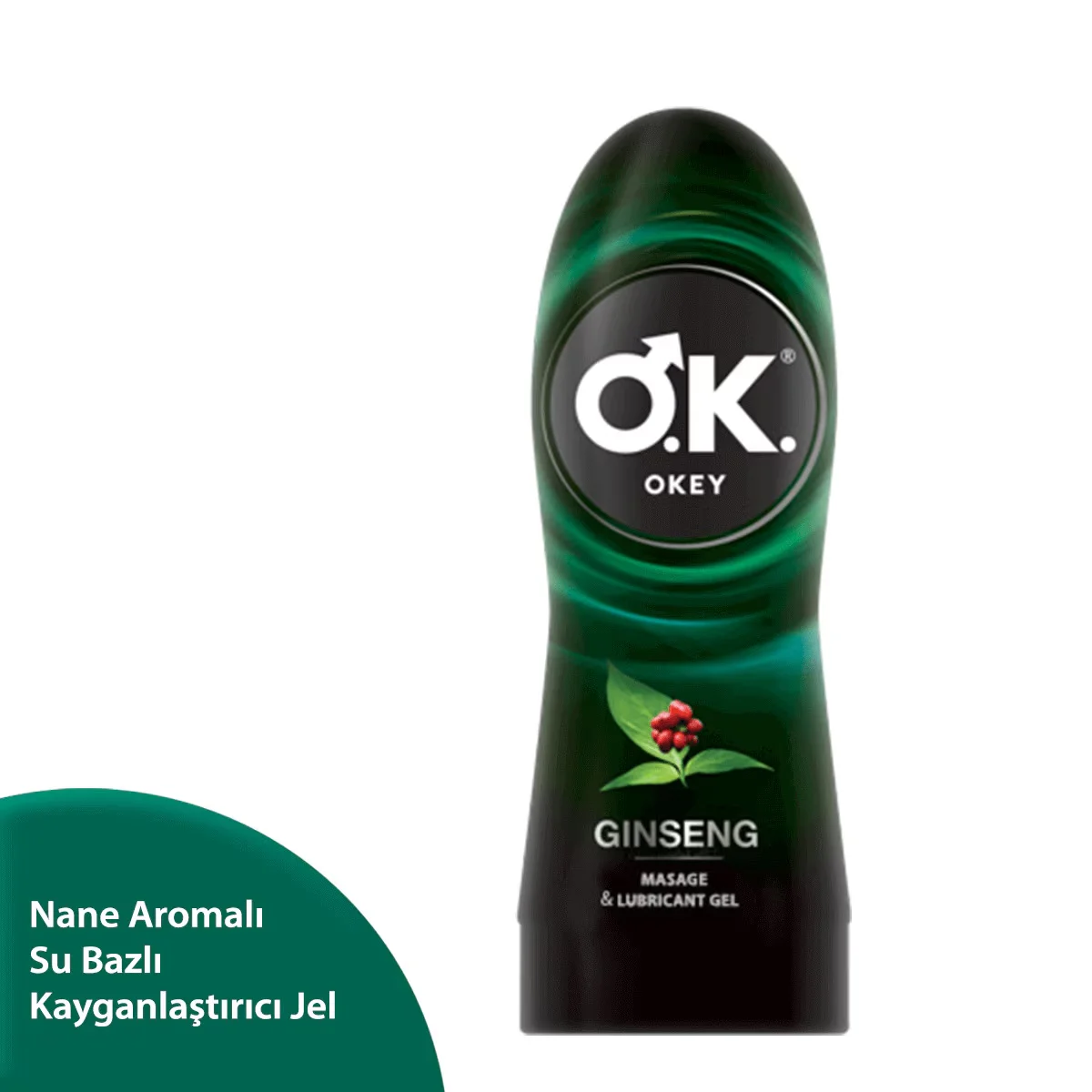 Okey Ginseng Massage Gel Lubricant 200 ml