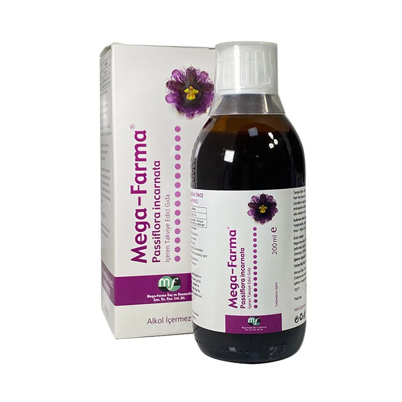 Mega-farma Passiflora Incarnata Food Supplement 200 ml
