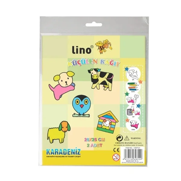 Lino Shrinking Paper 2-pack (20 x 25 cm)