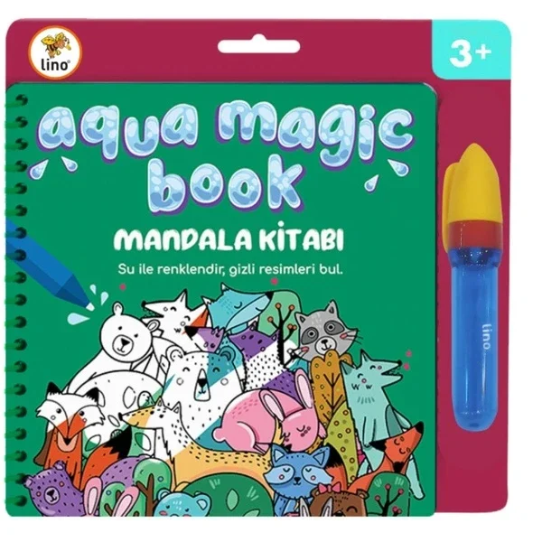 Lino Aqua Magic Book Mandala (magic Coloring Book)