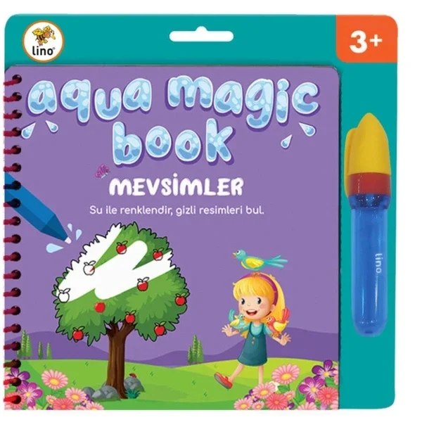 Lino Aqua Magic Book Seasons (magic Coloring Book)