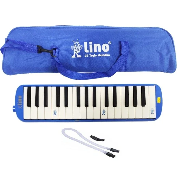 Lino Melodica 32 keys (cloth Bag Blue)