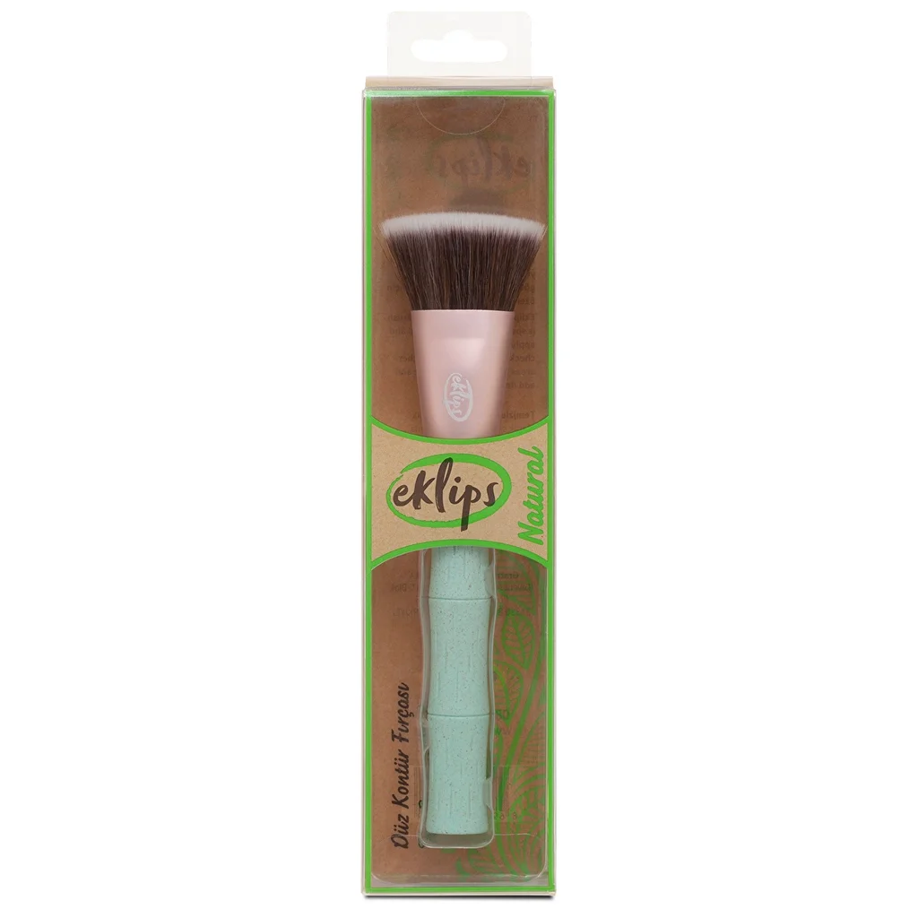 Eklips Natural Flacher Konturpinsel für perfektes Makeup-Contouring