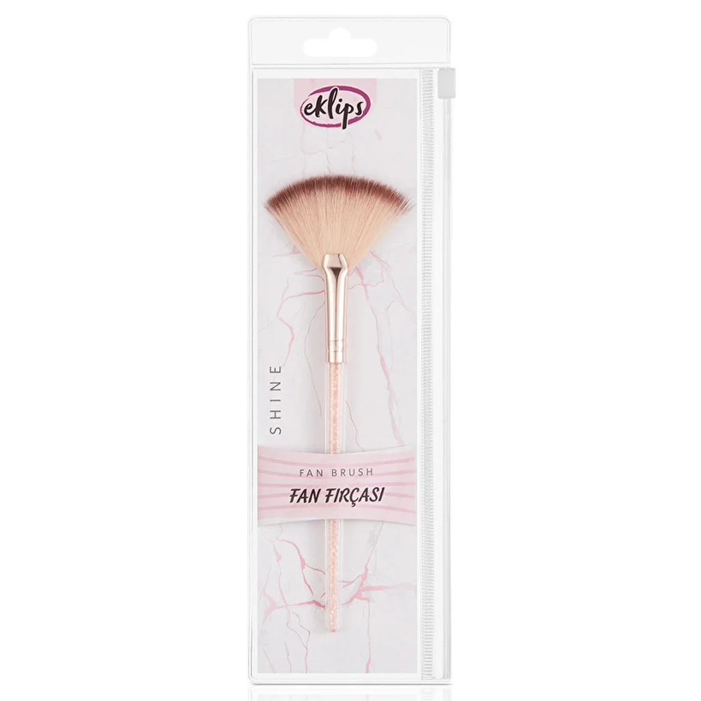 Кисть для макияжа Eklips Pro Shine Fan