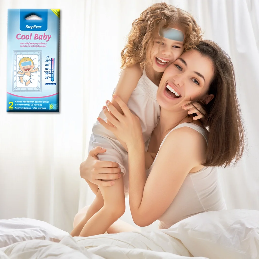 Stopever Cool Baby Fever Reducing Cooling Hydrogel Plaster