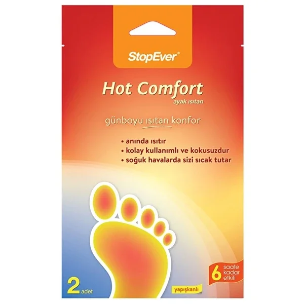 Stopever Hot Comfort Foot Warming Pad 2-pack