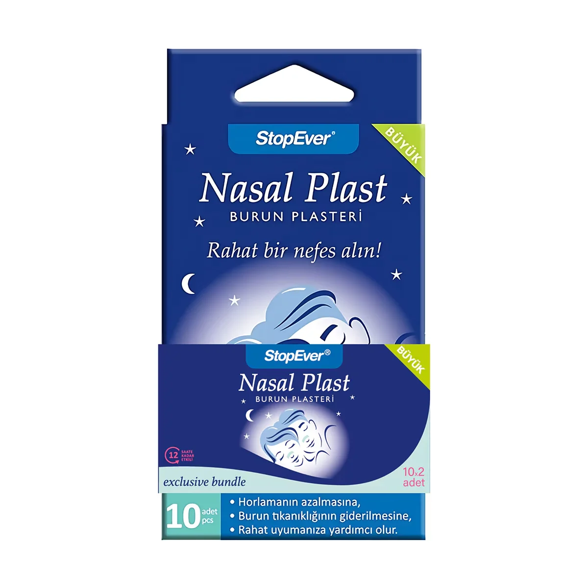 Stopever Nasal Plast Große Größe 20 Stück