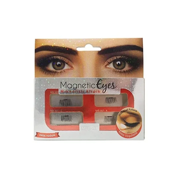 Mara Magnetic False Eyelashes Medium Thick 1 pair
