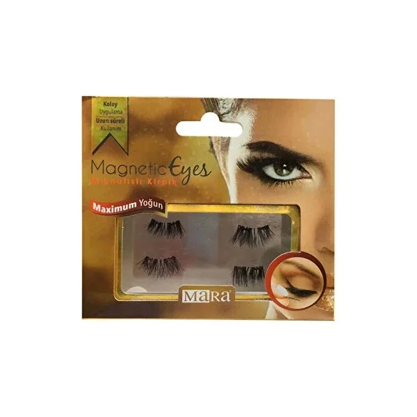 Mara Magnetic False Eyelashes Maximum Thickness 1 pair