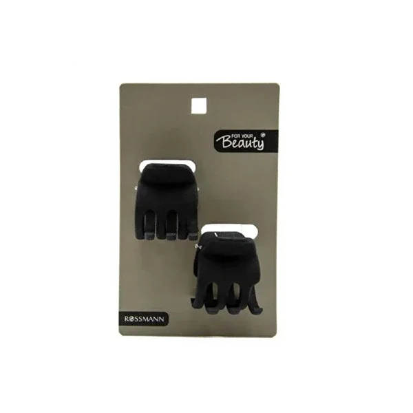 For Your Beauty Buckle Tiny Peg Black MNDTK5 2-Pack
