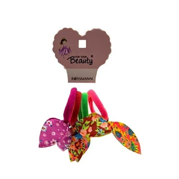For Your Beauty Towel Buckle Bow Colorful 4-pcs