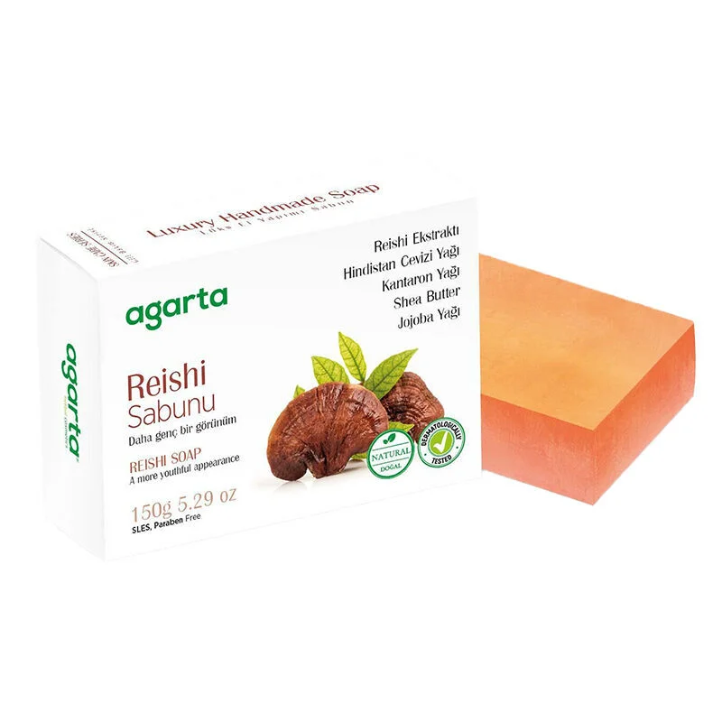 Agartha Reishi Seife 150g - Nährende &amp; Feuchtigkeitsspendende Reinigung