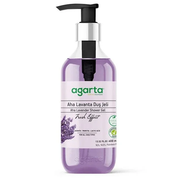 Agarta Natural Aha Lavender Shower Gel 400 ml