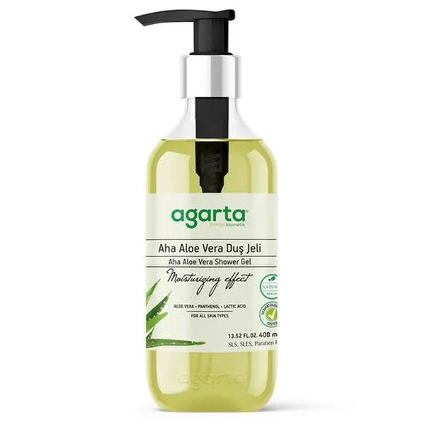 Agarta Natural Aha Aloe Vera Shower Gel 400 ml